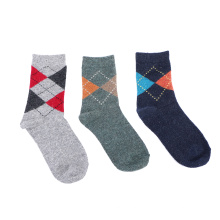 Vente chaude Hommes Ajouter Laine Épaississement Confort Pas Cher Hiver Belles Chaussettes Jacquard Épais Leggings Chauds